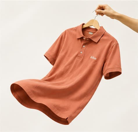 Polo Shirt — Plain — on hanger